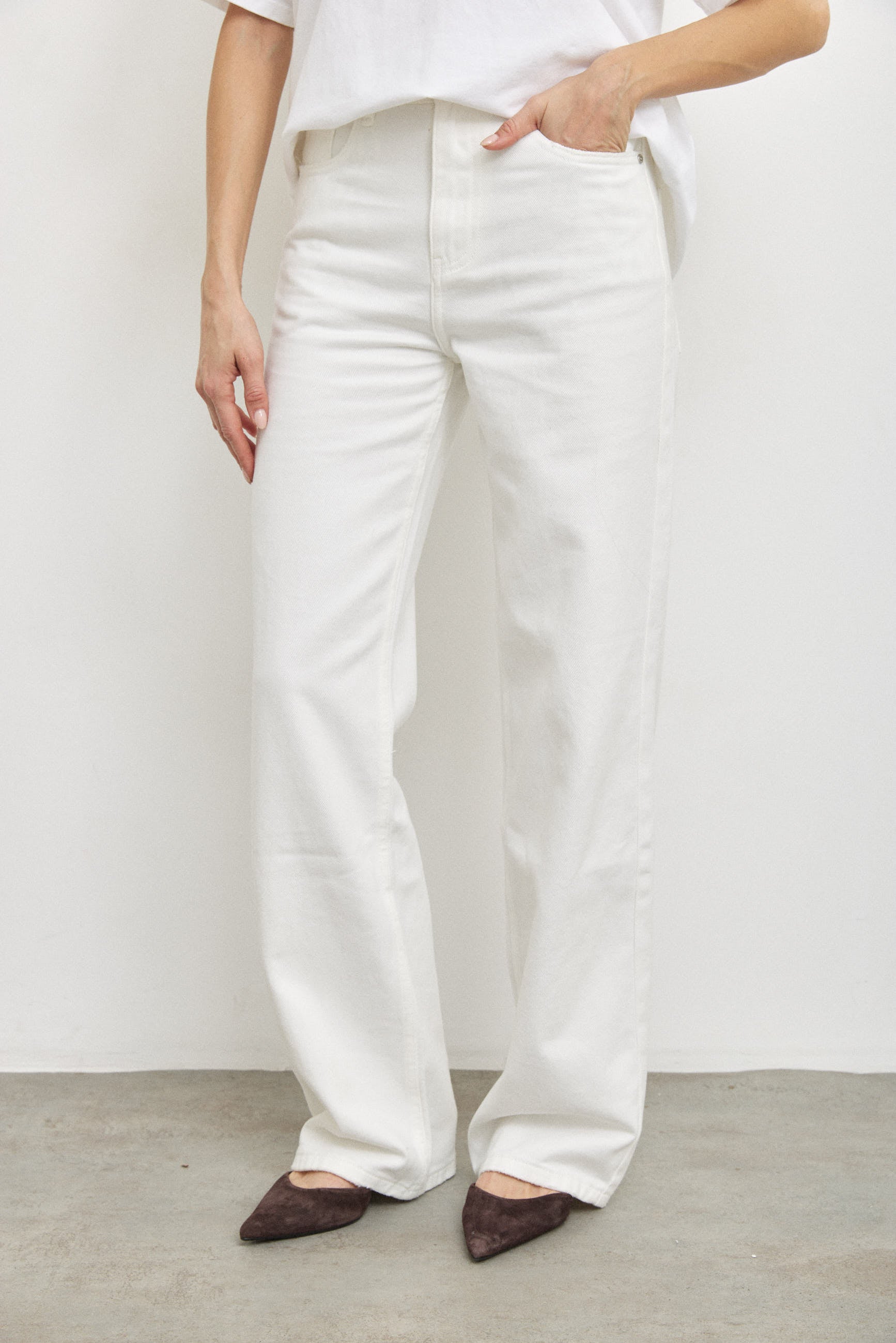 UTR ג׳ינס Bangkok White Denim
