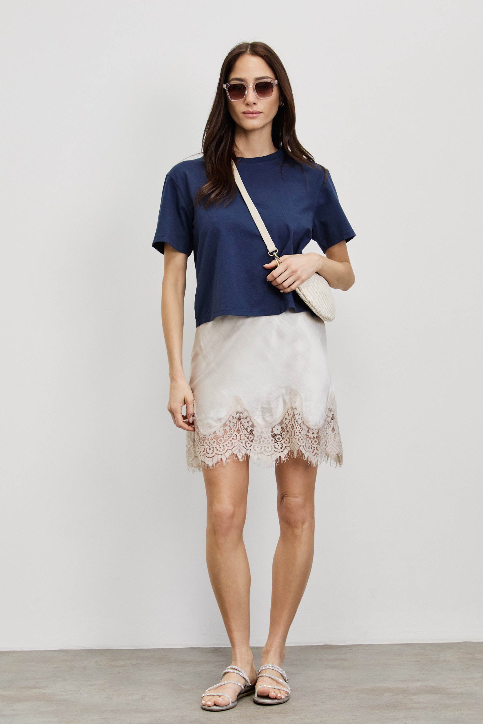 טישירט בייסיק ברנדי כחול