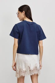 טישירט בייסיק ברנדי כחול