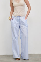 מכנסי כותנה תכלת