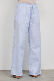 מכנסי כותנה תכלת