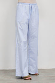 מכנסי כותנה תכלת