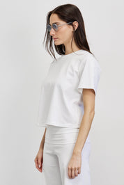 טישירט בייסיק ברנדי לבן