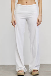 מכנסי ברנדי  לבן