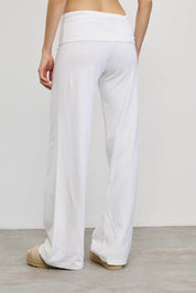 מכנסי ברנדי  לבן