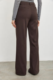 מכנסיים מחויטים רומא חום