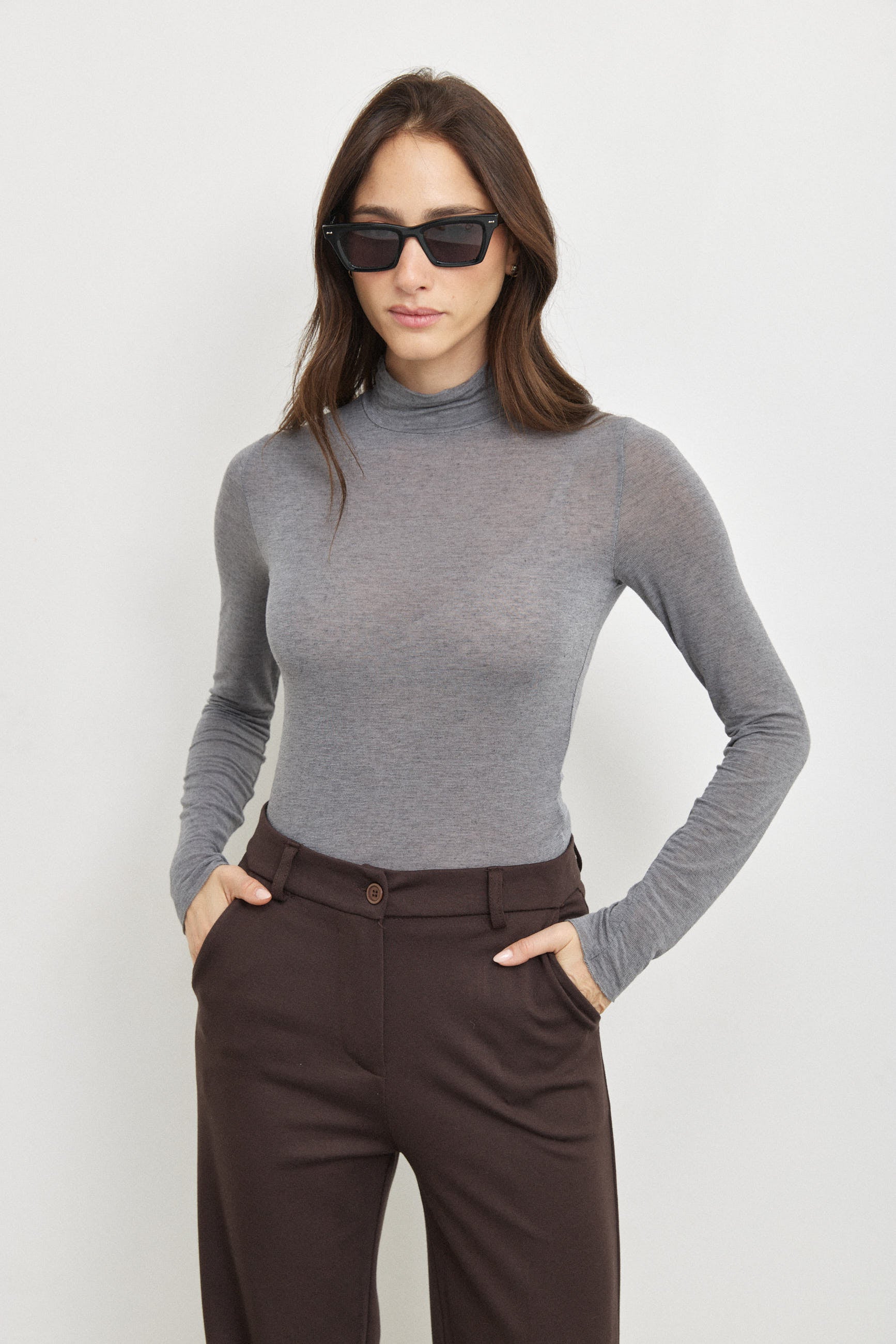 גולף אלנה קשמיר אפור