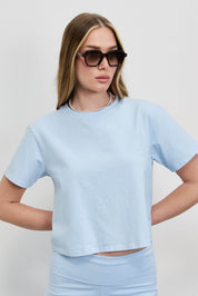 טישירט בייסיק ברנדי תכלת