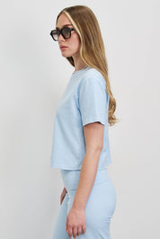 טישירט בייסיק ברנדי תכלת