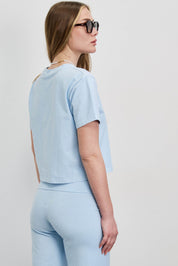 טישירט בייסיק ברנדי תכלת