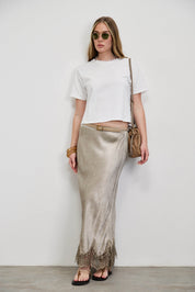 תיק עור זמש לוקה חום