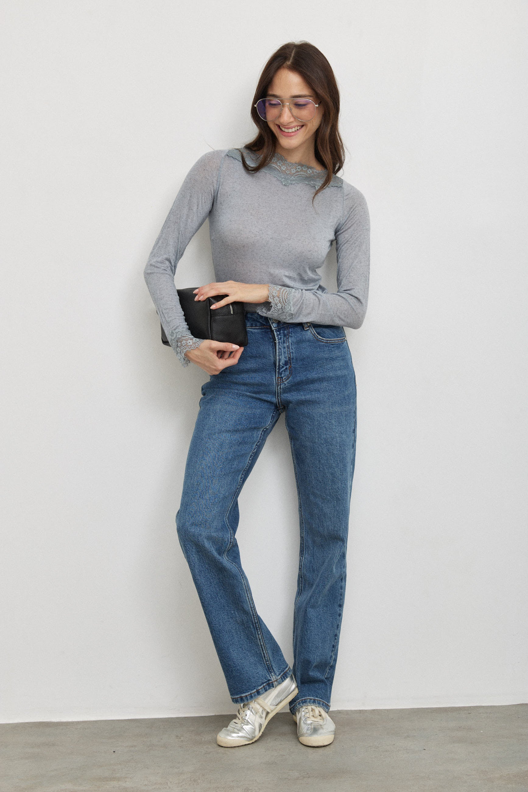 תיק עור סיון שחור