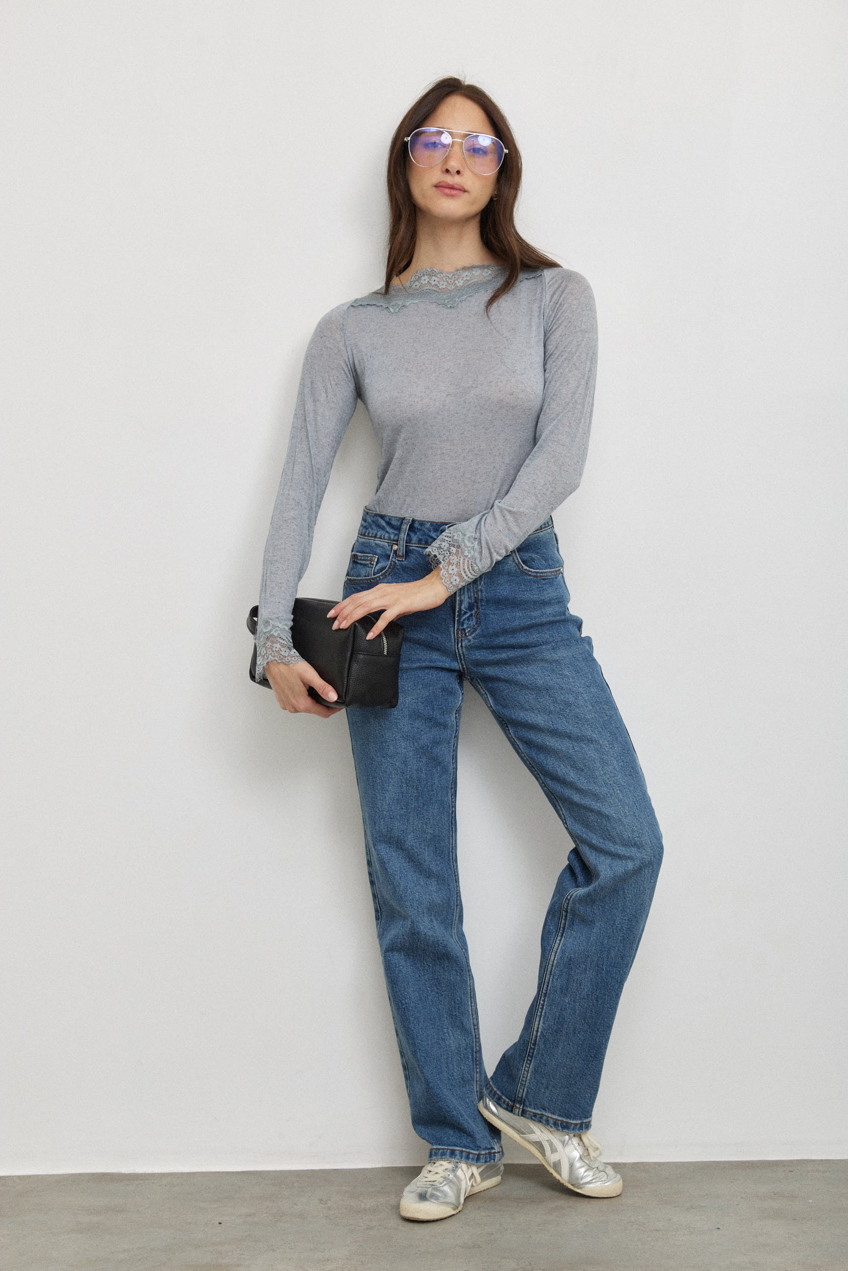 תיק עור סיון שחור