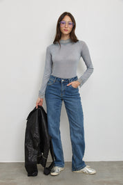 חולצת קמילה קשמיר אפור