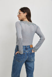 חולצת קמילה קשמיר אפור