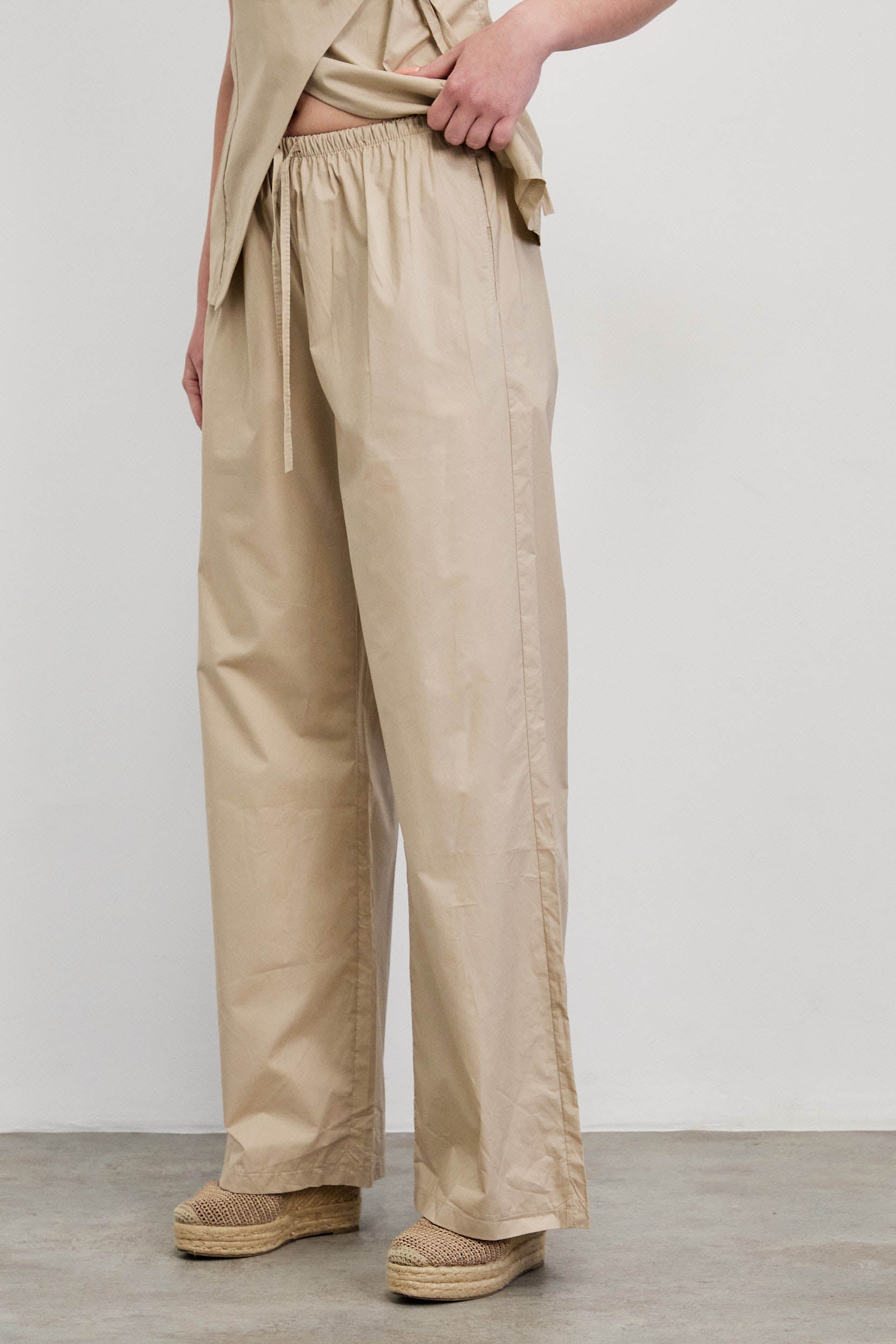 מכנסי כותנה בז