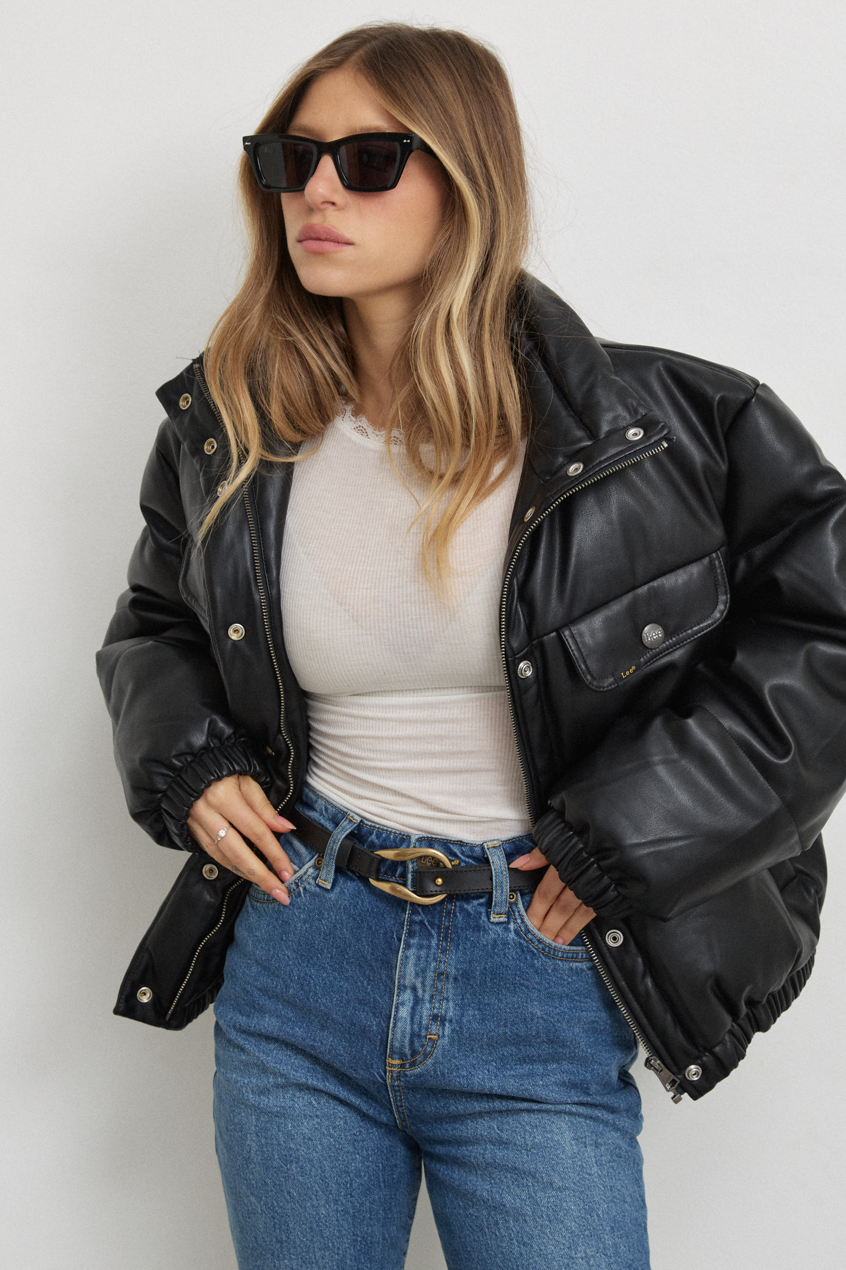 Lee ג׳ינס מעיל PUFFER RIDER