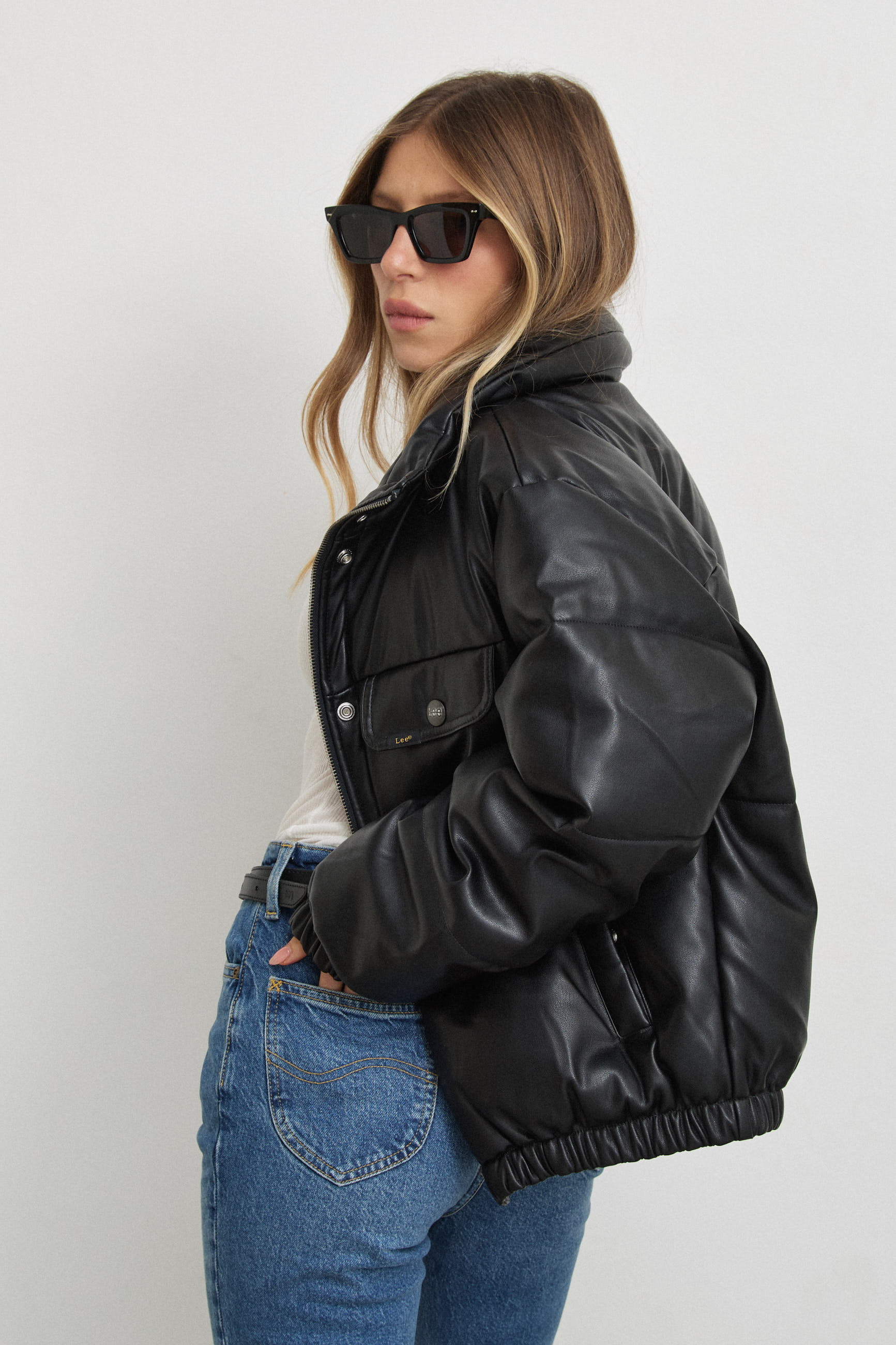 Lee ג׳ינס מעיל PUFFER RIDER