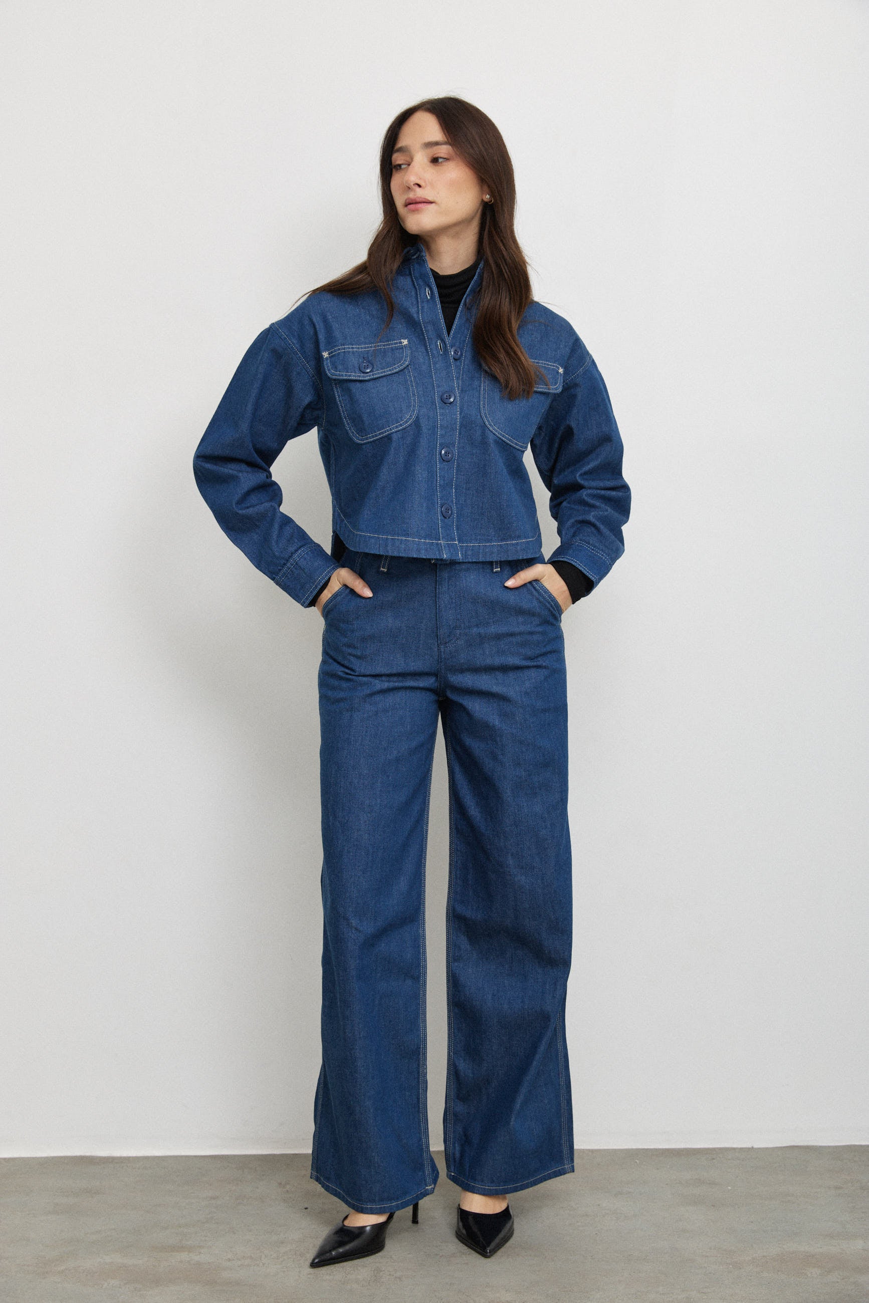 LEE ג׳ינס FLAP POCKET STELLA