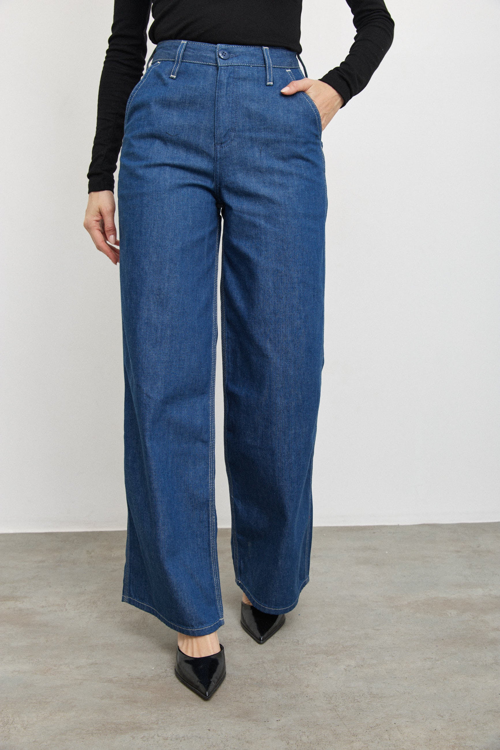 LEE ג׳ינס FLAP POCKET STELLA