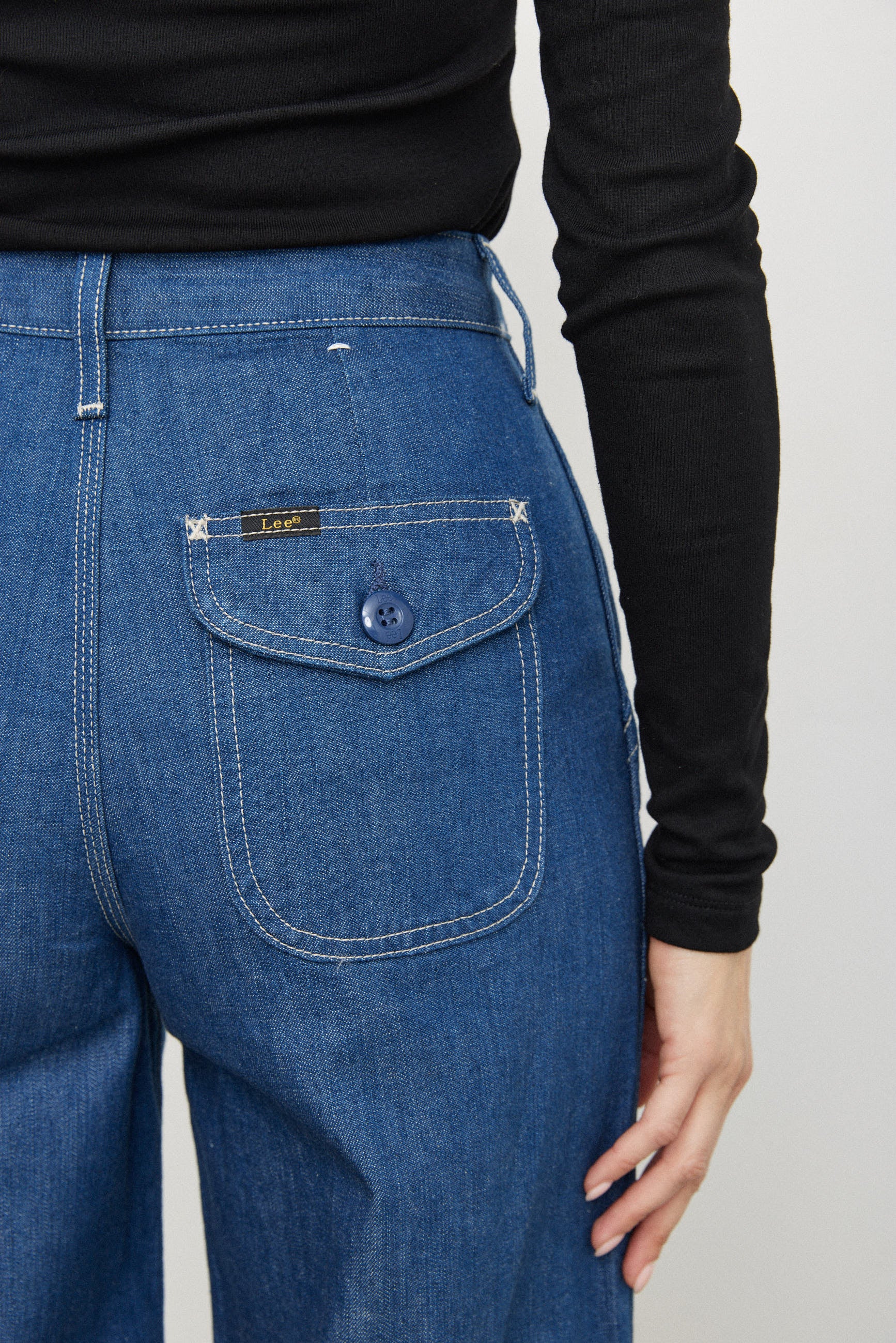 LEE ג׳ינס FLAP POCKET STELLA