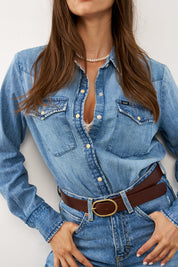 LEE חולצה REGULAR WESTERN SHIRT