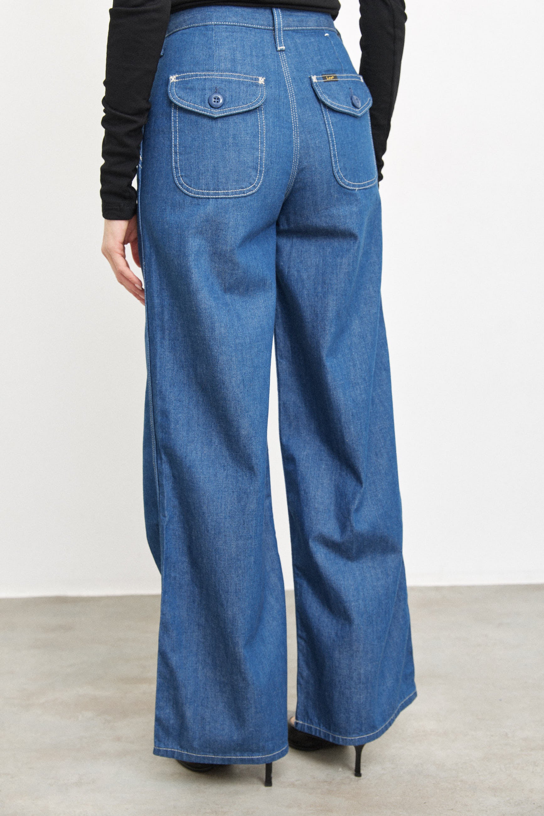 LEE ג׳ינס FLAP POCKET STELLA