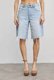 ROLLA'S ג'ינס ברמודה CHARLOTTE SHORT LAYLA BLEACH