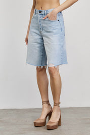 ROLLA'S ג'ינס ברמודה CHARLOTTE SHORT LAYLA BLEACH