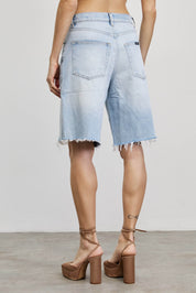 ROLLA'S ג'ינס ברמודה CHARLOTTE SHORT LAYLA BLEACH