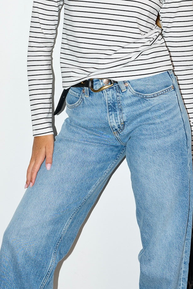 חגורה לולאה שחור - LEE LOOP BELT