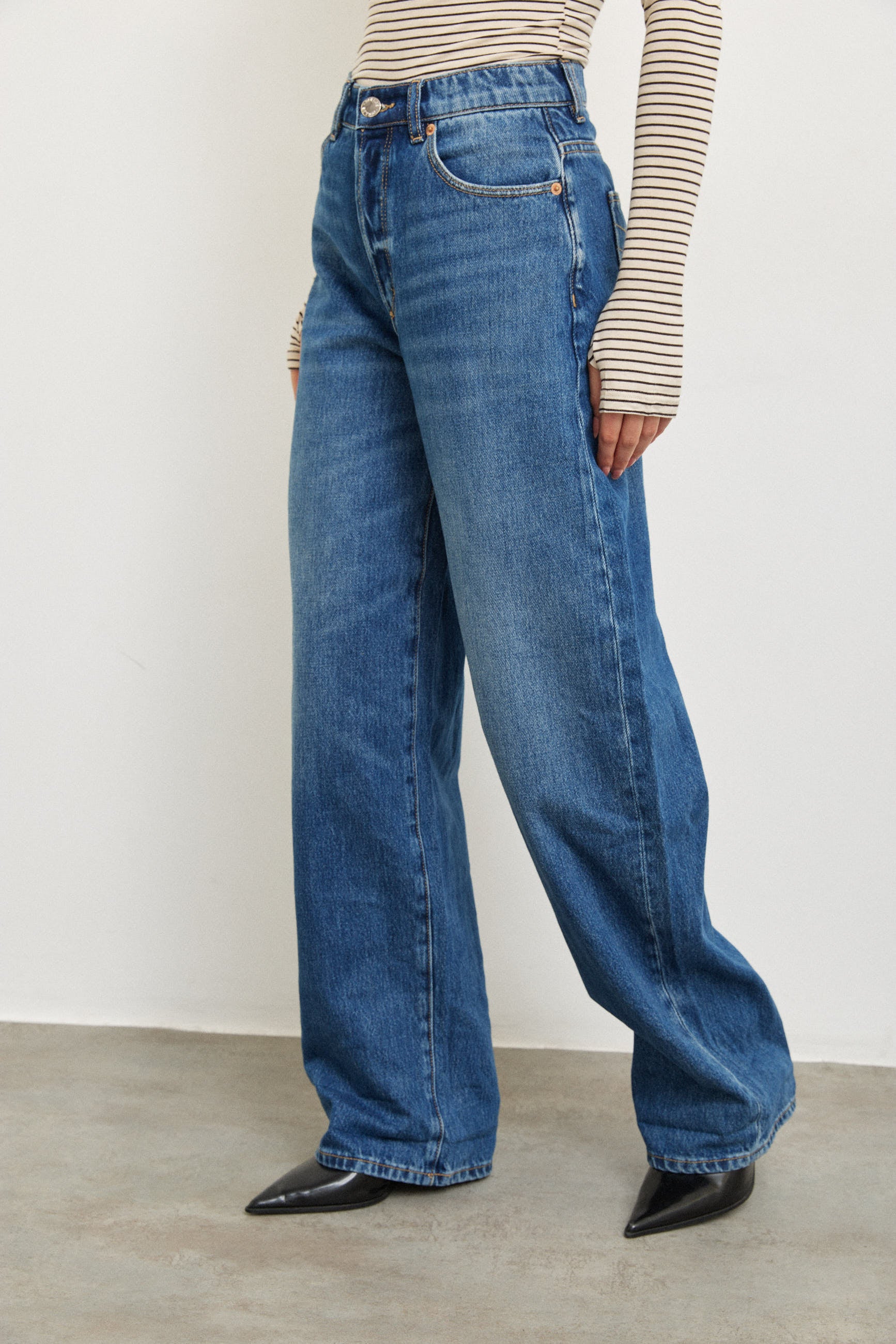 ROLLA’S ג׳ינס GIGI BARREL PA RIS TEXAS TURN UP