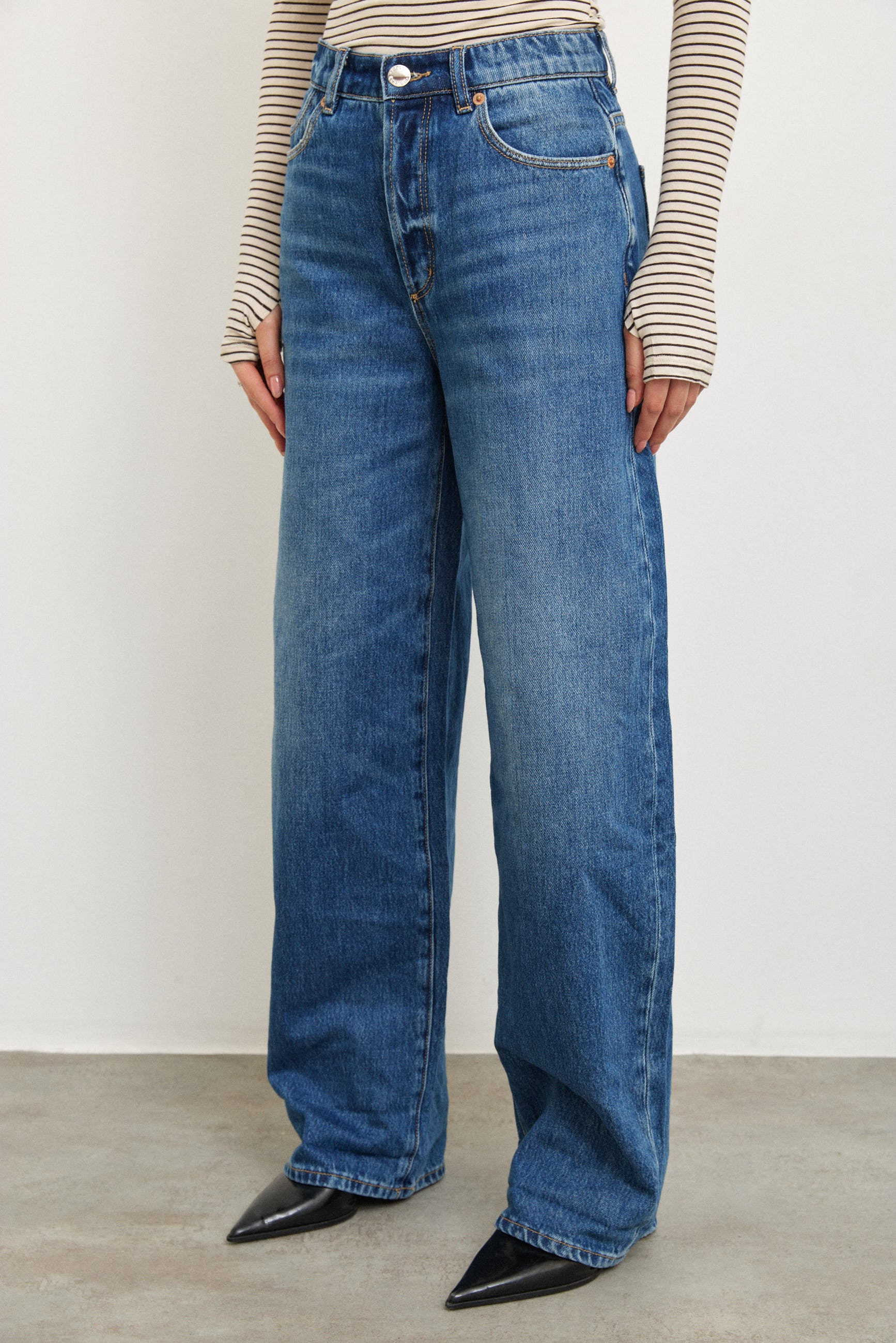 ROLLA’S ג׳ינס GIGI BARREL PA RIS TEXAS TURN UP