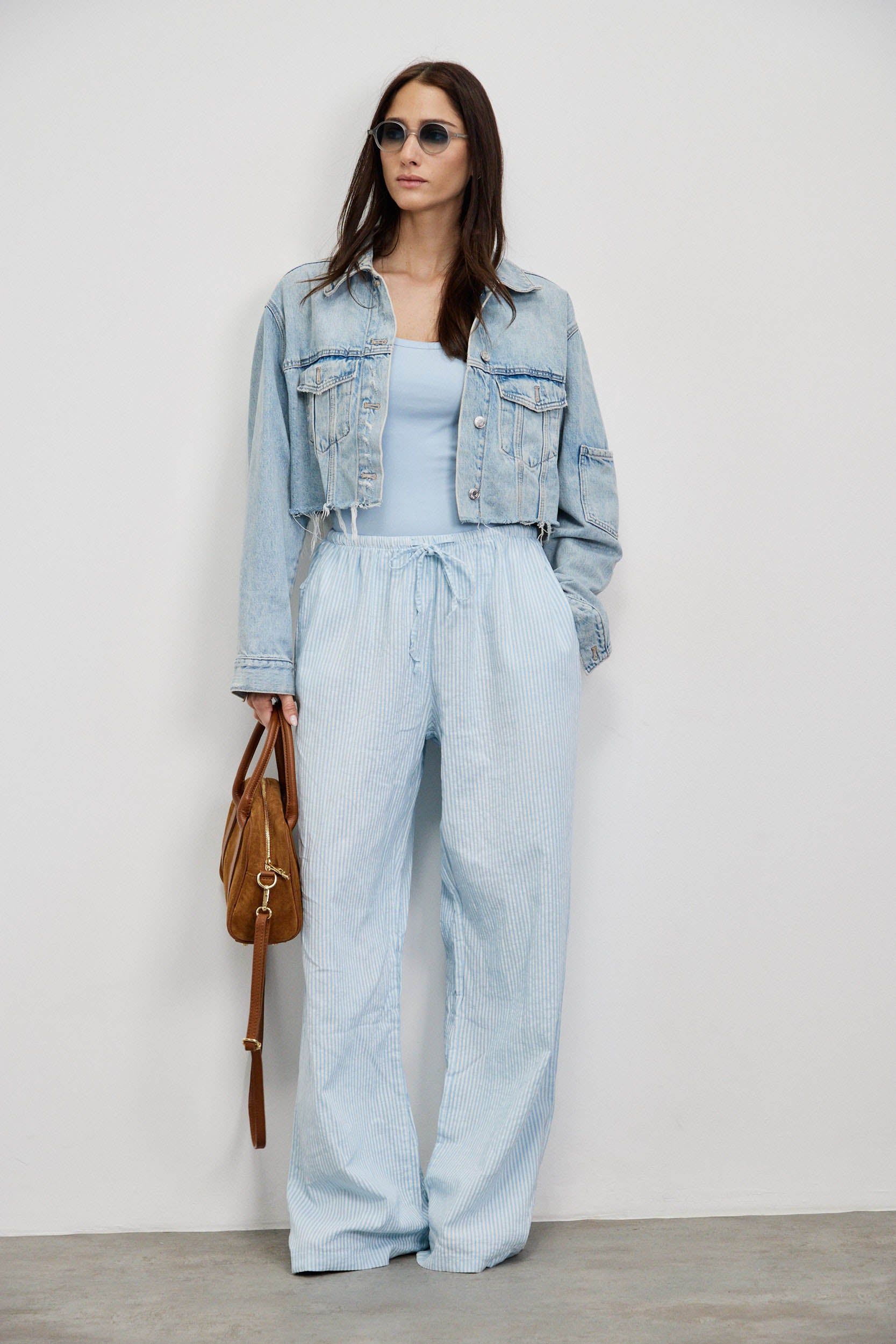 גופיית בייסיק לומינה תכלת