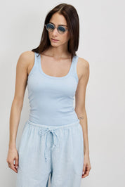 גופיית בייסיק לומינה תכלת