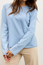 חולצת אלכס ניקי שרוול ארוך תכלת