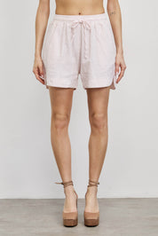 מכנסי פשתן רומא ורוד