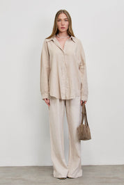 תיק עור נעמי בז