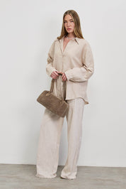 תיק עור נעמי בז