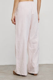 מכנסי פשתן ורוד