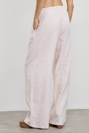 מכנסי פשתן ורוד