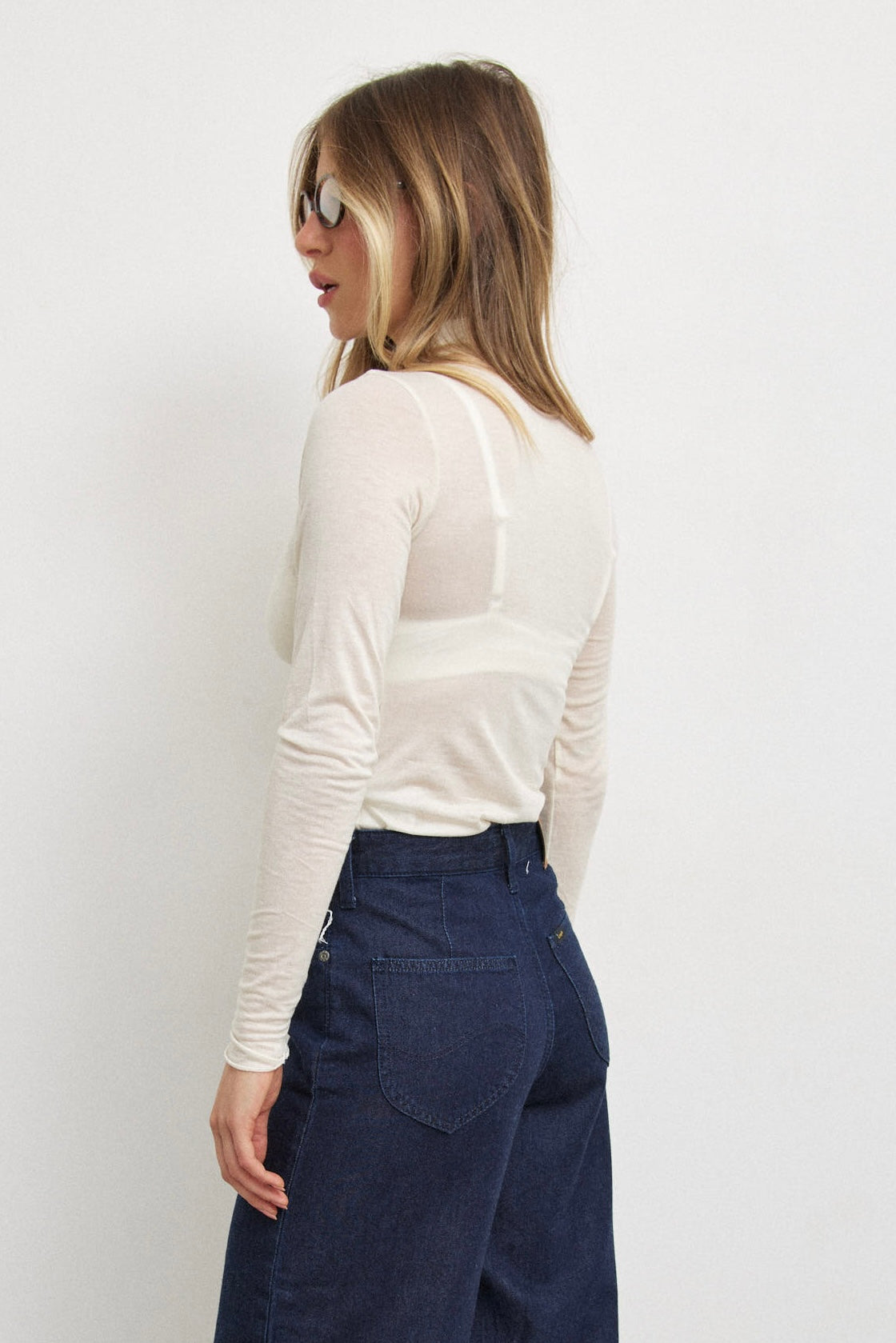 גולף אלנה קשמיר לבן