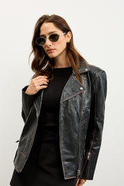 סריג ניקי ריב שחור