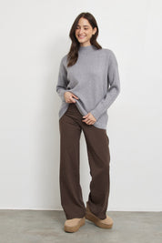 מכנסי ברנדי חום