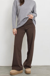 מכנסי ברנדי חום