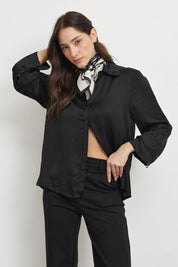 מטפחת לולה שחור