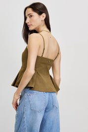 גופיית לומינה קוטור ירוק