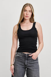 גופיית בייסיק לומינה שחור