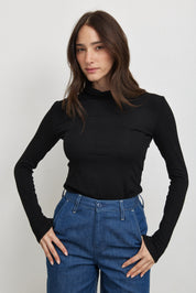 חולצת גולף לומינה שחור