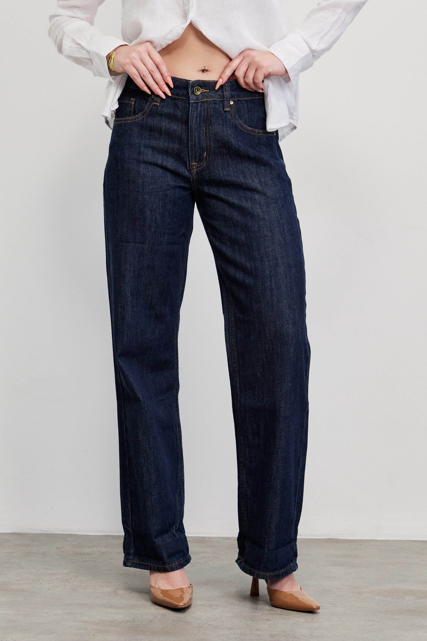 UTR ג'ינס LATITE RAW BLUE